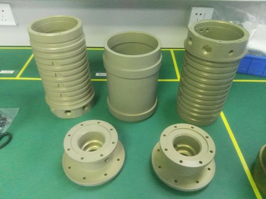 Σκληρό τμήμα 0.02mm φυγοκεντρικών αντλιών εξαρτήσεων μηχανών υποβολής σε ανοδική οξείδωση CNC λειότητα